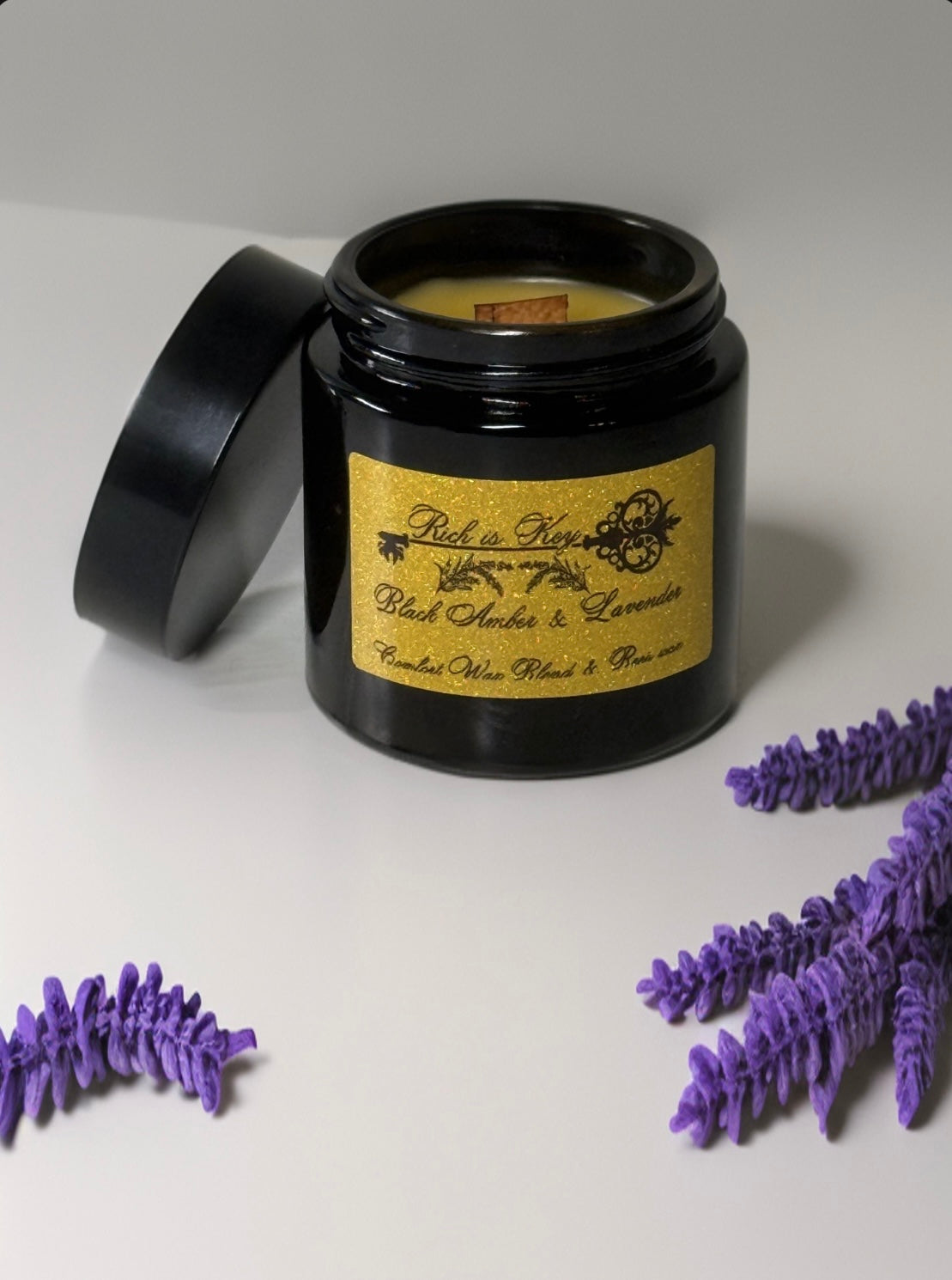 Black Amber & Lavender 4oz